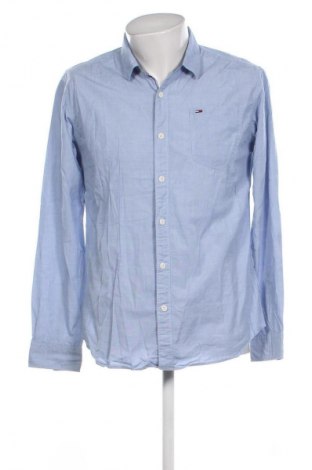 Ανδρικό πουκάμισο Hilfiger Denim, Μέγεθος L, Χρώμα Μπλέ, Τιμή 34,78 €