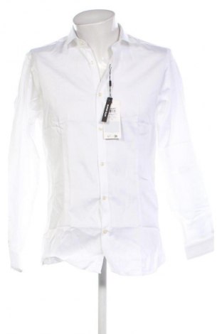 Herrenhemd Jack & Jones, Größe L, Farbe Weiß, Preis € 45,99