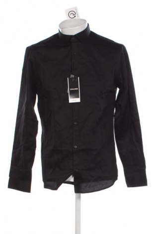 Herrenhemd Jack & Jones, Größe L, Farbe Schwarz, Preis € 45,99