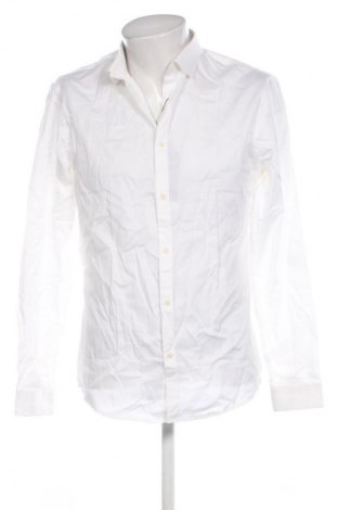 Herrenhemd Jack & Jones, Größe L, Farbe Weiß, Preis 56,99 €