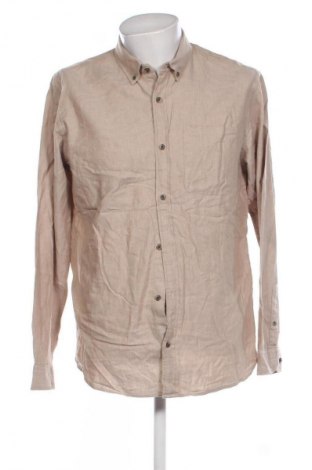 Herrenhemd Jack & Jones, Größe XL, Farbe Beige, Preis € 23,99