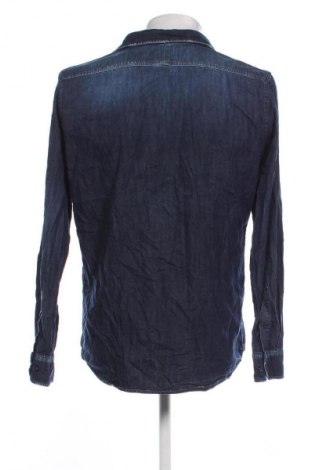 Herrenhemd Junk De Luxe, Größe L, Farbe Blau, Preis 15,99 €