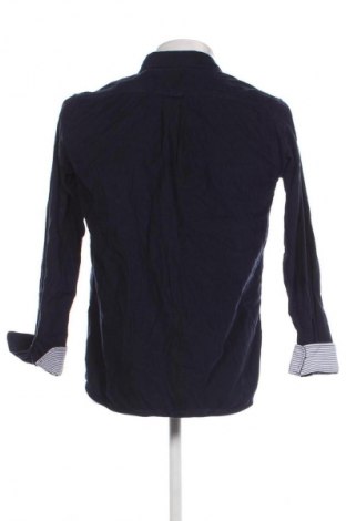 Herrenhemd Knowledge Cotton Apparel, Größe M, Farbe Blau, Preis 18,99 €