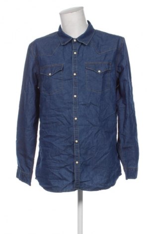 Herrenhemd Oviesse, Größe XXL, Farbe Blau, Preis 20,99 €