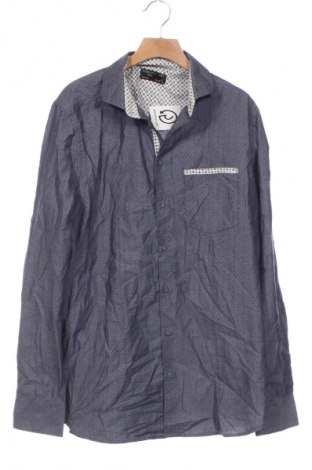 Herrenhemd Piazza Italia, Größe S, Farbe Grau, Preis € 8,99