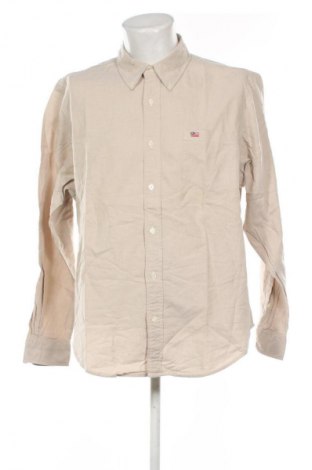 Herrenhemd Polo Jeans Company by Ralph Lauren, Größe XL, Farbe Beige, Preis 18,99 €
