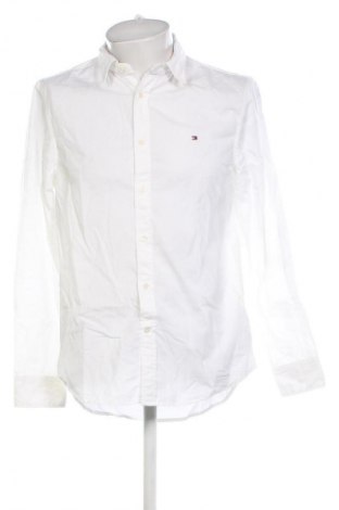 Мъжка риза Tommy Hilfiger, Размер L, Цвят Бял, Цена 79,99 лв.