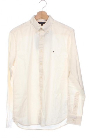Cămașă de bărbați Tommy Hilfiger, Mărime XS, Culoare Ecru, Preț 236,99 Lei