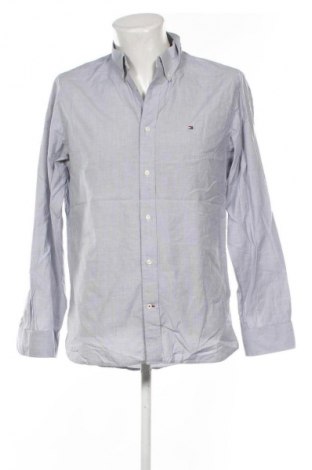 Herrenhemd Tommy Hilfiger, Größe L, Farbe Grau, Preis 51,99 €