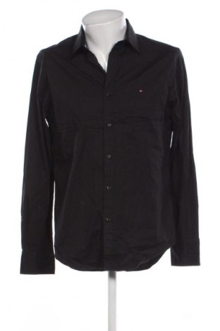 Herrenhemd Tommy Hilfiger, Größe M, Farbe Schwarz, Preis 46,99 €