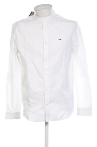 Herrenhemd Tommy Jeans, Größe M, Farbe Weiß, Preis 50,99 €