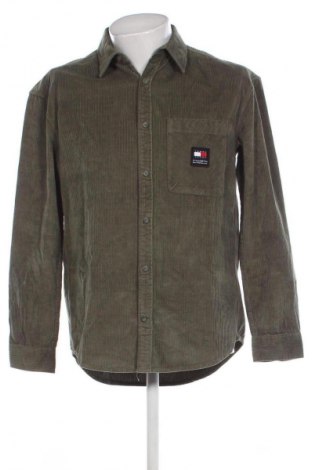 Męska koszula Tommy Jeans, Rozmiar S, Kolor Zielony, Cena 492,99 zł