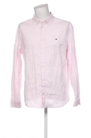 Pánská košile  Tommy Jeans, Velikost XXL, Barva Růžová, Cena  1 127,00 Kč