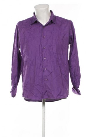 Herrenhemd Unbranded, Größe L, Farbe Lila, Preis 20,99 €