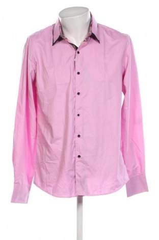 Herrenhemd Unbranded, Größe XXL, Farbe Rosa, Preis 12,99 €