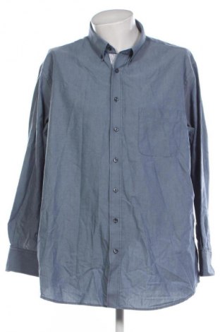 Herrenhemd Unbranded, Größe 3XL, Farbe Blau, Preis € 14,91