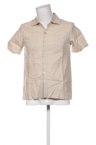 Herrenhemd Unbranded, Größe M, Farbe Beige, Preis 15,00 €