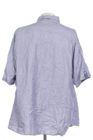 Herrenhemd Unbranded, Größe 5XL, Farbe Blau, Preis 22,99 €