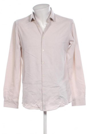 Herrenhemd Zara, Größe L, Farbe Beige, Preis 21,99 €