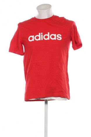Herren T-Shirt Adidas, Größe S, Farbe Rot, Preis 17,99 €
