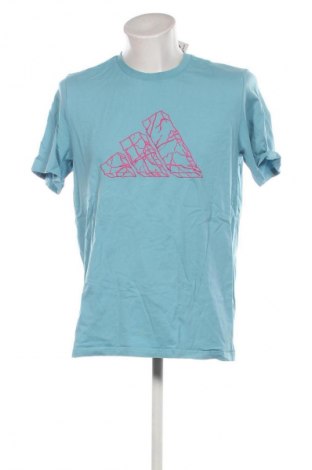 Ανδρικό t-shirt Adidas, Μέγεθος L, Χρώμα Μπλέ, Τιμή 13,81 €