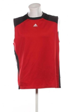 Ανδρικό αμάνικο  Adidas, Μέγεθος XL, Χρώμα Κόκκινο, Τιμή 13,81 €