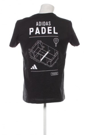 Herren T-Shirt Adidas, Größe M, Farbe Schwarz, Preis 18,99 €