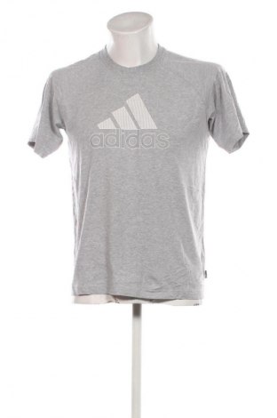 Męski T-shirt Adidas, Rozmiar M, Kolor Szary, Cena 88,99 zł