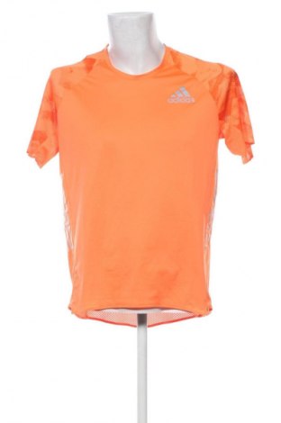 Herren T-Shirt Adidas, Größe L, Farbe Orange, Preis 17,99 €