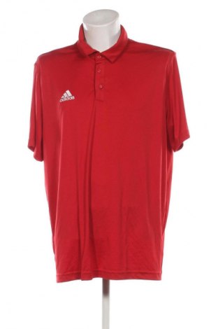 Herren T-Shirt Adidas, Größe XXL, Farbe Rot, Preis 7,99 €