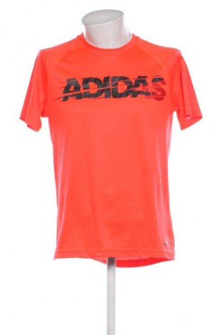 Herren T-Shirt Adidas, Größe L, Farbe Orange, Preis € 18,99