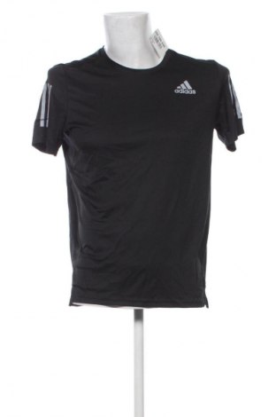 Ανδρικό t-shirt Adidas, Μέγεθος M, Χρώμα Μαύρο, Τιμή 17,99 €