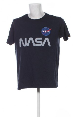 Tricou de bărbați Alpha Industries, Mărime XL, Culoare Albastru, Preț 89,47 Lei