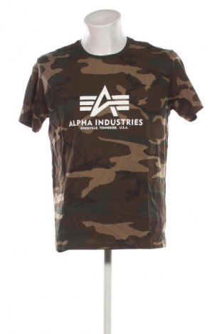 Herren T-Shirt Alpha Industries, Größe L, Farbe Mehrfarbig, Preis 42,99 €