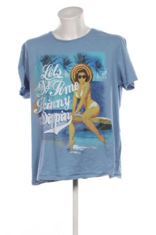 Ανδρικό t-shirt Angelo Litrico, Μέγεθος XXL, Χρώμα Μπλέ, Τιμή 9,72 €