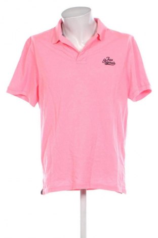 Męski T-shirt Angelo Litrico, Rozmiar XL, Kolor Różowy, Cena 43,68 zł