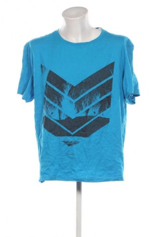 Herren T-Shirt Angelo Litrico, Größe 3XL, Farbe Blau, Preis 5,99 €