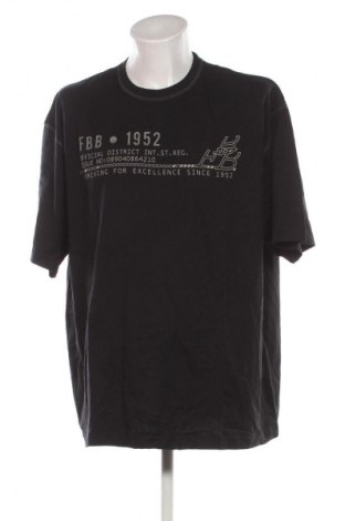 Herren T-Shirt Angelo Litrico, Größe 4XL, Farbe Schwarz, Preis 13,99 €