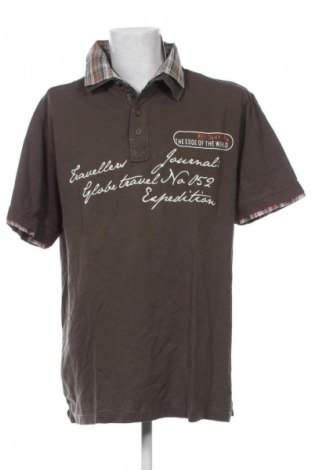 Herren T-Shirt Angelo Litrico, Größe XXL, Farbe Braun, Preis € 13,99