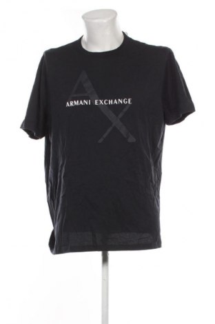 Ανδρικό t-shirt Armani Exchange, Μέγεθος XXL, Χρώμα Μπλέ, Τιμή 55,99 €