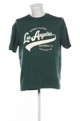 Herren T-Shirt Bershka, Größe M, Farbe Grün, Preis € 13,99