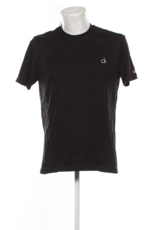 Herren T-Shirt Calvin Klein, Größe L, Farbe Schwarz, Preis 17,39 €