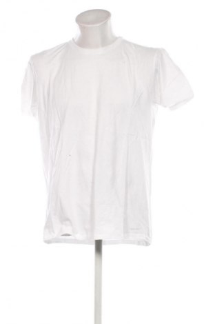 Herren T-Shirt Calvin Klein, Größe L, Farbe Weiß, Preis 23,99 €