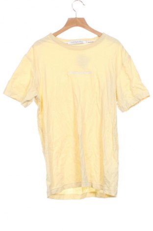 Herren T-Shirt Calvin Klein Jeans, Größe XS, Farbe Gelb, Preis € 41,99