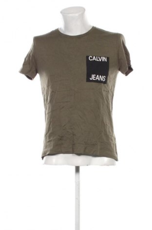 Herren T-Shirt Calvin Klein Jeans, Größe M, Farbe Grün, Preis € 23,99