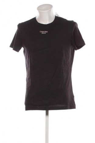 Herren T-Shirt Calvin Klein Jeans, Größe XL, Farbe Schwarz, Preis 21,99 €