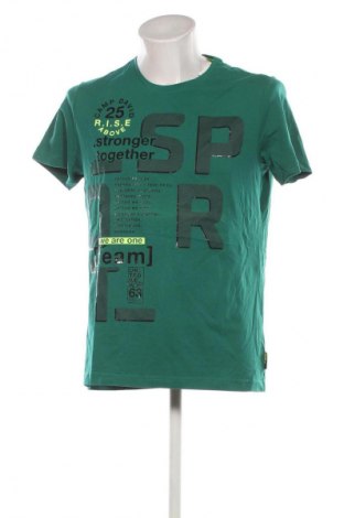Herren T-Shirt Camp David, Größe L, Farbe Grün, Preis 17,99 €