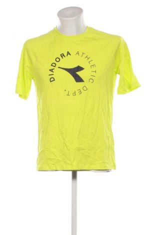 Мъжка тениска Diadora, Размер L, Цвят Зелен, Цена 62,99 лв.