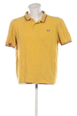Herren T-Shirt Fred Perry, Größe XXL, Farbe Gelb, Preis 33,99 €