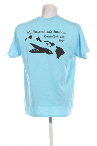 Ανδρικό t-shirt Gildan, Μέγεθος L, Χρώμα Μπλέ, Τιμή 9,79 €